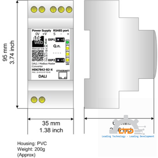 Bộ chuyển đổi DALI HD67842-B2, ADF WEB HD67842-B2, Đại lý ADF WEB Việt Nam