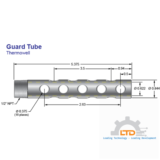 Guard Tube Burns Engineering – Giải Pháp Bảo Vệ Cảm Biến Nhiệt Tối Ưu