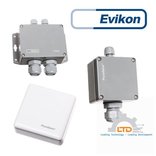 E2618-CO2-10K-W-24VDC Cảm biến đo nồng độ khí Carbon dioxide ( Co2), Evikon Viet Nam