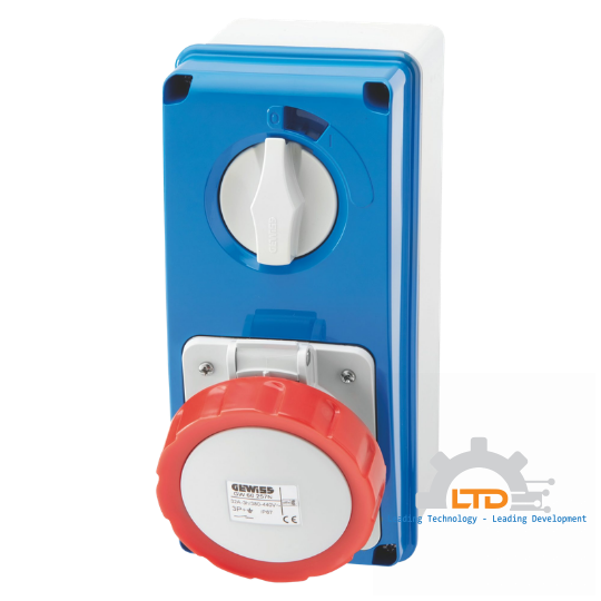 GW66220N   SPINA MOB.HP IP67 3P+N+T 32A 400V 6H