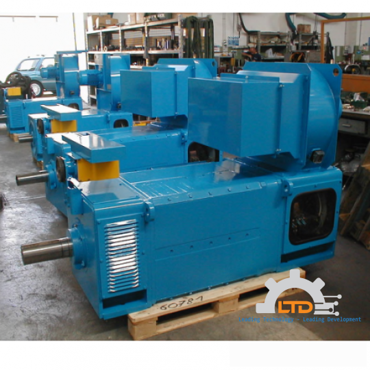 Động Cơ DC Nidec Ansaldo GH225 – GH450 (4 Poles): Chuẩn Mực Cân Bằng Giữa Tốc Độ & Momen Xoắn