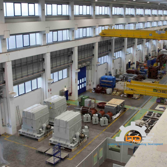 ​​​​​​​Động Cơ DC Nidec Ansaldo GH 315 PK: "Chiến Binh" Chịu Quá Tải Cho Dây Chuyền Cán Thép