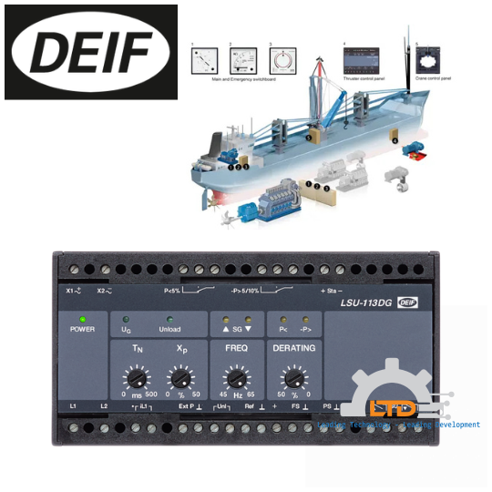 Load sharing, paralleling & operation LSU-112DG DEIF Việt Nam