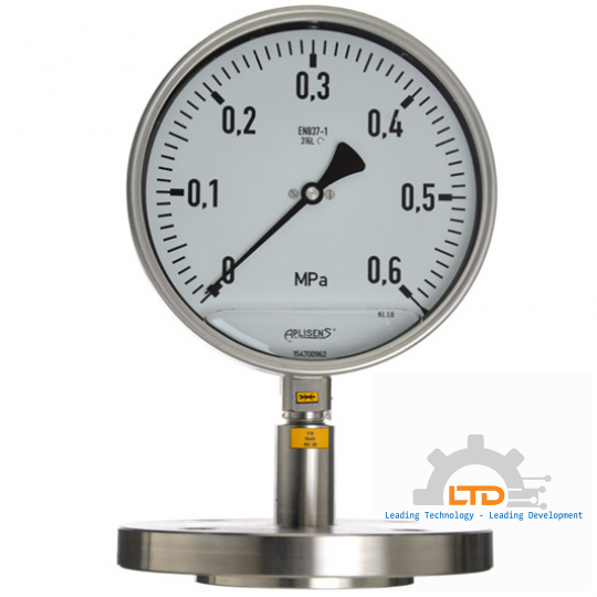 MS-100K, Pressure gauge with diaphragm seal, Aplisens vietnam