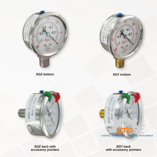 Đồng Hồ Dwyer Series SGY & SGZ (Mặt 2.5 Inch) cho trung tâm dữ liệu Data center