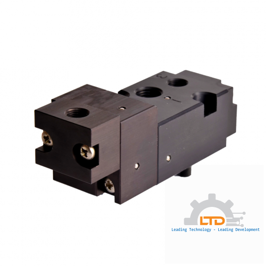 J15 - 1/4", BSP/NPT, Namur Mount, 3/2 or 5/2, Direct Air Pilot, Single or Dual Solenoid