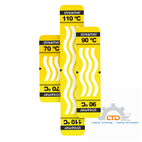 vFPT – visual Fire Prevention Thermolabel