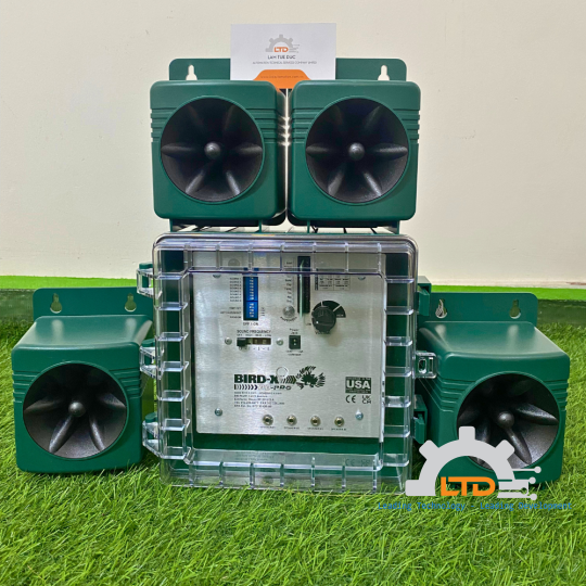 BROADBAND PRO 4-SPEAKER BIRD REPELLER SYSTEM