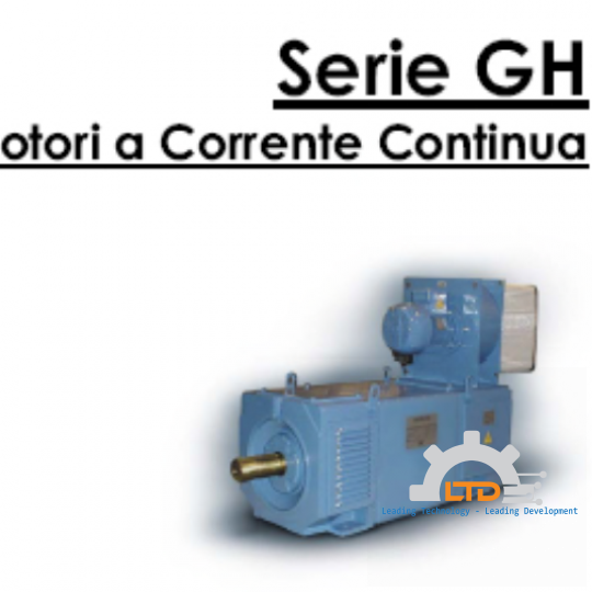 Động Cơ DC Nidec Ansaldo GH 315 XK: "Sức Mạnh Khủng" Trong Khung Vỏ Tiêu Chuẩn GH-315-XK ,GH315XK