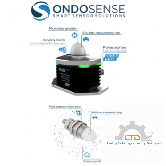 OndoSense-Vietnam, Cảm biến radar công nghiệp OndoSense, Đại lý uỷ quyền OndoSense Việt Nam