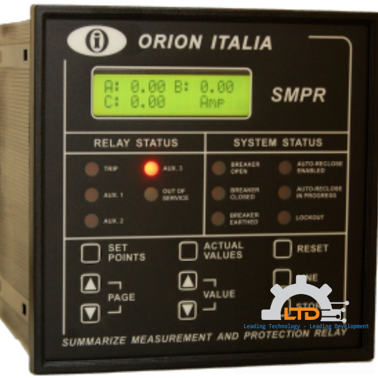 SMPR-155, SMPR-155 Orion Italia, Rơ le bảo vệ dòng điện SMPR-155, Đại lý Orion Italia Việt Nam