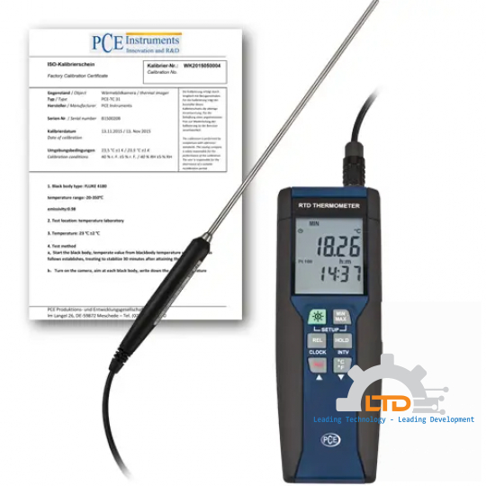 Datalogger PCE Instruments  PCE-HPT 1-ICA