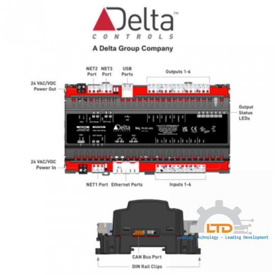 Bộ điều khiển RED5-EDGE-1146, Delta Controls RED5-EDGE-1146, Đại lý Delta Controls Việt Nam