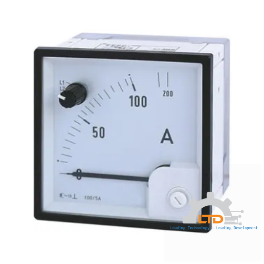 Đồng hồ đo điện bảng điều khiển TEQK72 (90° w/Selector Switch)