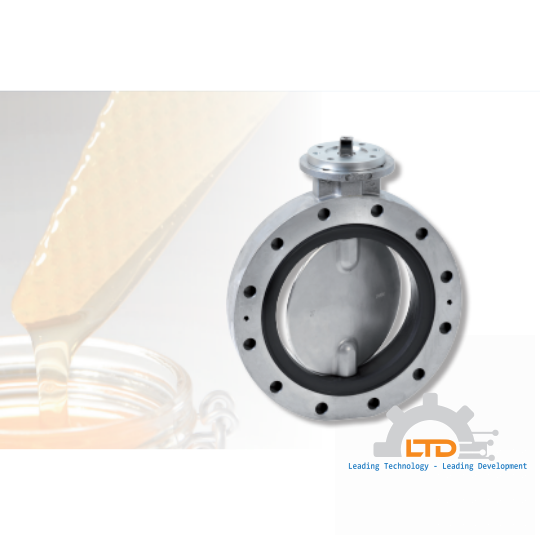 Butterfly Valve basic element with free shaft for mounting between flanges as per DIN EN 1092 or ANSI