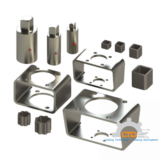 Mounting kids square reducers