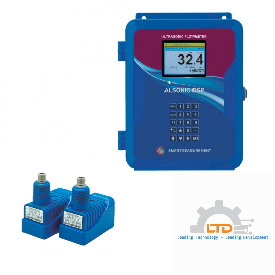 ALSONIC-DSP – Đồng hồ đo lưu lượng siêu âm clamp-on với công nghệ xử lý tín hiệu DSP