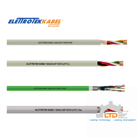 Cáp truyền dữ liệu Elettrotekkabel Flexidrum® TD 210 C TP