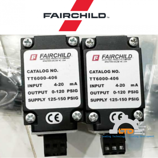 TT6000-406, Bộ điều khiển van TT6000-406, Fairchild TT6000-406, Đại lý Fairchild Việt Nam
