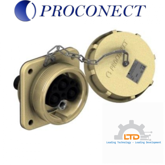 V5DE412, Ổ cắm công nghiệp V5DE412, PROCONECT V5DE412, 3PV5 PROCONECT, Đại lý PROCONECT Việt Nam