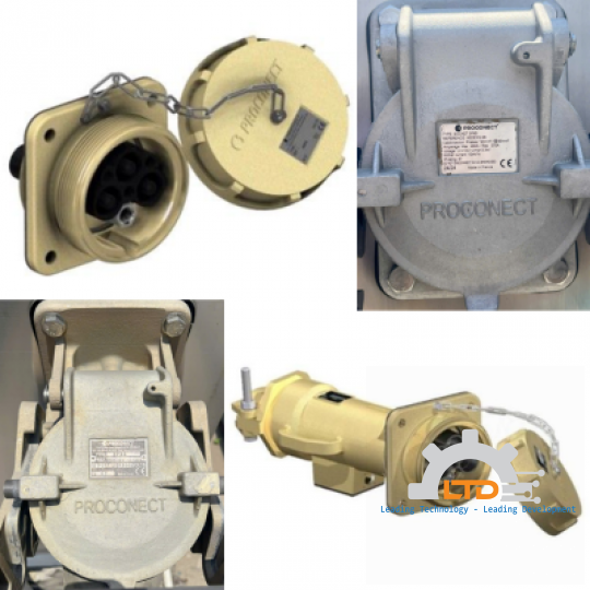 X5PE318-1895, PROCONECT X5PE318-1895, Ổ cắm công nghiệp X5PE318-1895, Đại lý PROCONECT Việt Nam