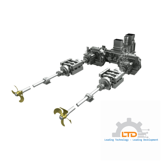 System solutions for marine propulsion system