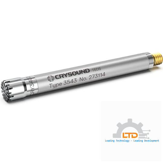 CRY3402-S02 Pressure-Field Microphone Set, 1/4", 1.6mV/Pa