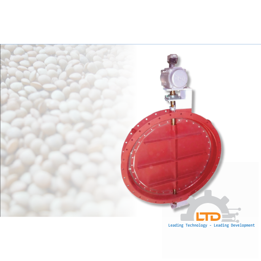 Butterfly Valve, metallic seated, wafer design – shut off and control valve for the high temperature range