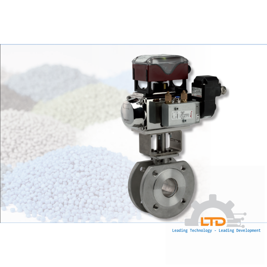 Compact Ball Valve with flange connection, full bore up to DN 100, from DN 125 with reduced bore, standard in anti static design