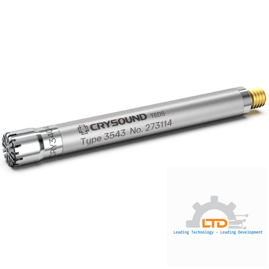 CRY3404-S01 Pressure-Field Microphone Set, 1/4", 0.56mV/Pa