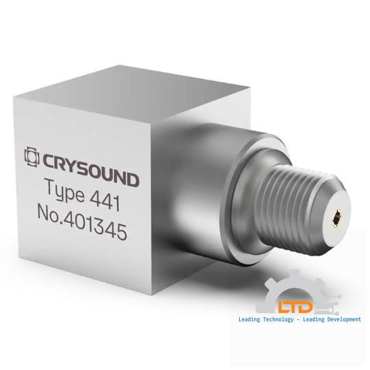 CRY441 Charge Accelerometer, 1 Axis, 5pC/g, ±2500g pk, 1Hz to 10kHz