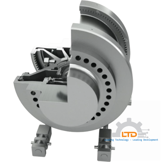 HS Type – hydraulically activated with straight toothing