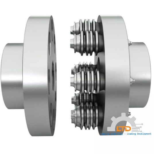 ELCO flexible couplings for effective damping of shocks and vibrations
