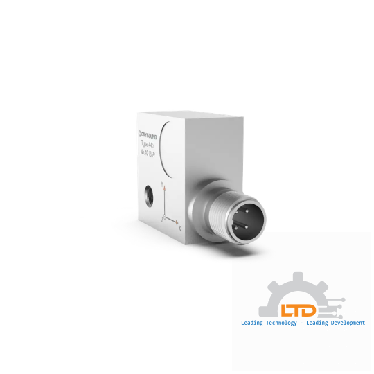 CRY445 Accelerometer, Triaxial, 100mv/g, ±80g pk, 1Hz to 4kHz