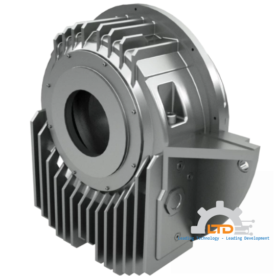 Type EM – finned middle flange bearing