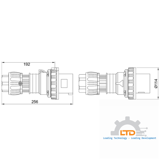 GW61053H    SPINA MOB.HP IP67 3P+N+T 63A 400V 6H 