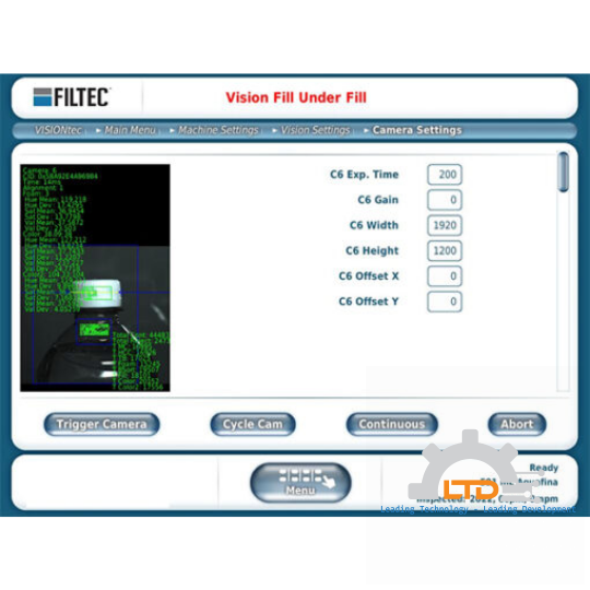 Vision Fill Level With Intellect