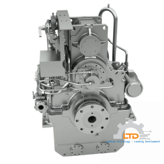 T²RECS gear unit for single engine ships