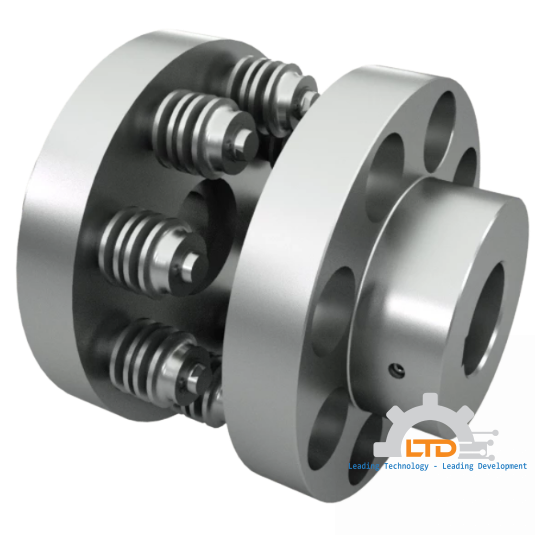 ELCO flexible couplings for effective damping of shocks and vibrations