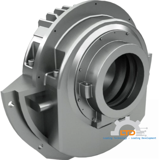 Type EM – finned middle flange bearing