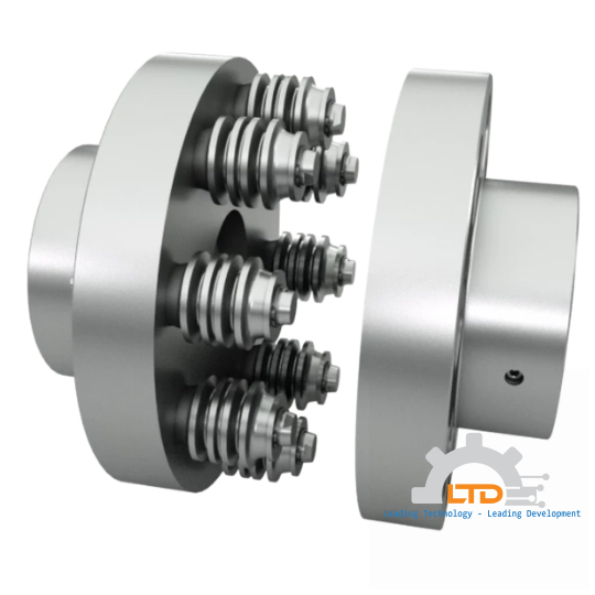 ELCO flexible couplings for effective damping of shocks and vibrations