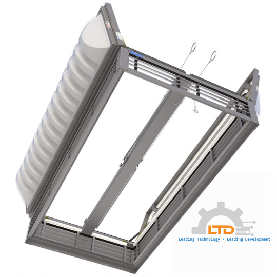 Sunoptics Signature Series SVT2 UL Listed and FM Approved Prismatic Polycarbonate Smoke Vents