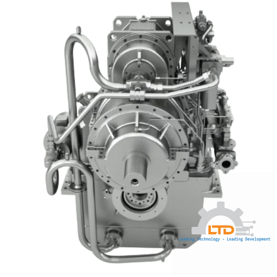T²RECS gear unit for single engine ships