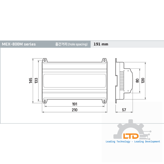 Bộ điều khiển có thể tháo rời - Dòng MEX-800M