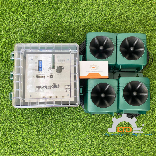 BROADBAND PRO 4-SPEAKER BIRD REPELLER SYSTEM