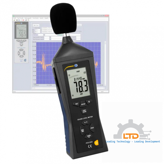Thiết bị đo độ ồn PCE Instrument PCE-322-SC42