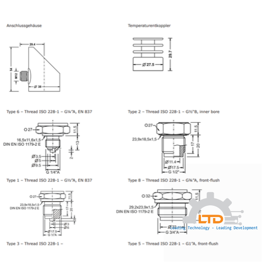 Công tắc áp suất Precont® PS4SK