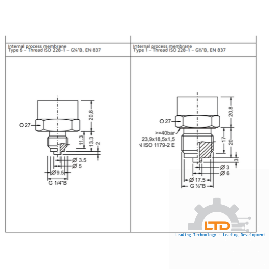 Cảm biến áp suất Precont PN4SM