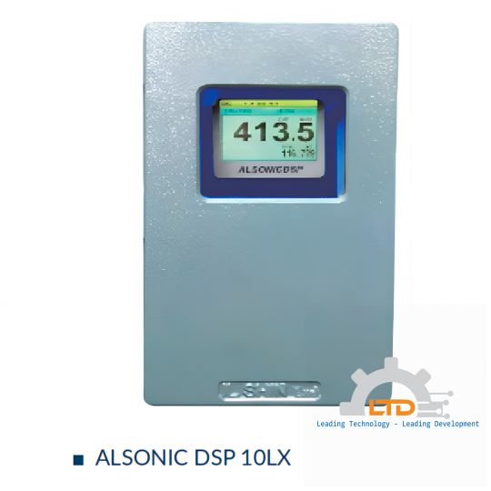 ALSONIC-DSP – Đồng hồ đo lưu lượng siêu âm clamp-on với công nghệ xử lý tín hiệu DSP