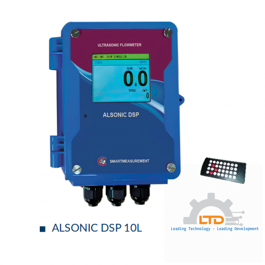 ALSONIC-DSP – Đồng hồ đo lưu lượng siêu âm clamp-on với công nghệ xử lý tín hiệu DSP